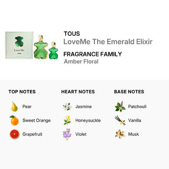 Tous Ladies LoveMe The Emerald Elixir Gift Set - Luxurious Fragrance Available Online in Hong Kong & China