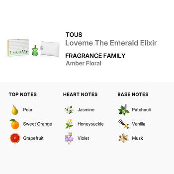 Tous Ladies Loveme The Emerald Elixir Gift Set (Wholesale) - Luxurious Fragrance Available Online in Hong Kong & China