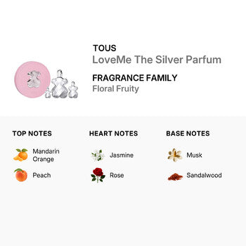 Tous Ladies LoveMe The Silver Parfum Gift Set - Luxurious Fragrance Available Online in Hong Kong & China