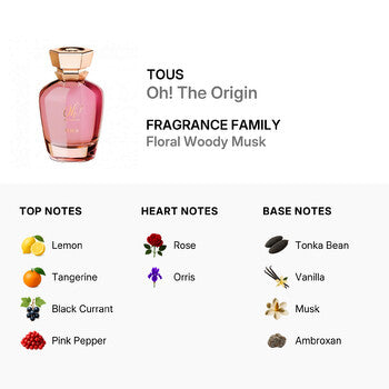 Tous Ladies Oh! The Origin EDP 3.4 oz (Tester) - Luxurious Fragrance Available Online in Hong Kong & China
