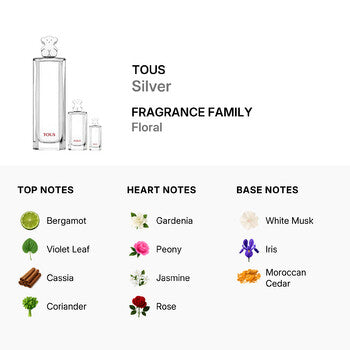 Tous Ladies Silver Gift Set Kids - Luxurious Fragrance Available Online in Hong Kong & China