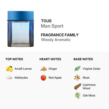 Tous Men's Man Sport EDT 3.4 oz (Tester) (Wholesale) - Luxurious Fragrance Available Online in Hong Kong & China