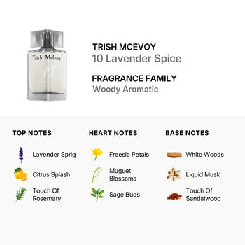 Trish Mcevoy Ladies 10 Lavender Spice EDC 1.7 oz (Wholesale) - Luxurious Fragrance Available Online in Hong Kong & China