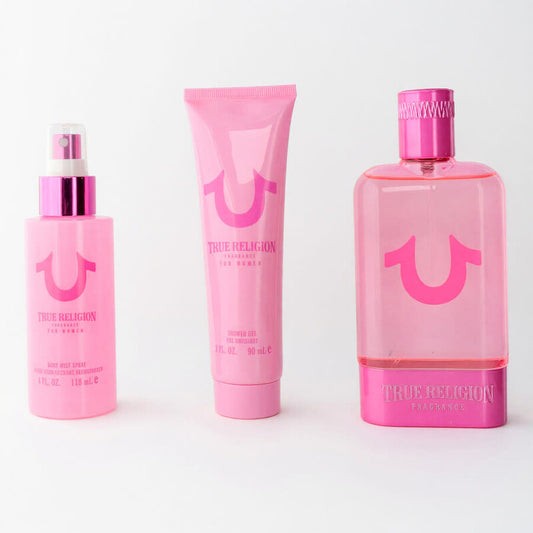 True Religion Ladies Pink Gift Set Fragrances (Wholesale) - Luxurious Fragrance Available Online in Hong Kong & China