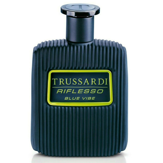 Trussardi Men's Riflesso Blue Vibe EDT 3.4 oz (Tester) Fragrances (Wholesale) - Luxurious Fragrance Available Online in Hong Kong & China