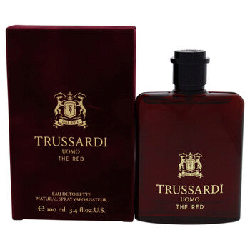 Trussardi Men's Trussardi Uomo Red Men EDT Spray 3.4 oz (100 ml) - Luxurious Fragrance Available Online in Hong Kong & China