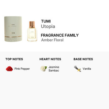 Tumi Ladies Utopia Experience Collector Extrait de Parfum Spray 2 oz - Luxurious Fragrance Available Online in Hong Kong & China