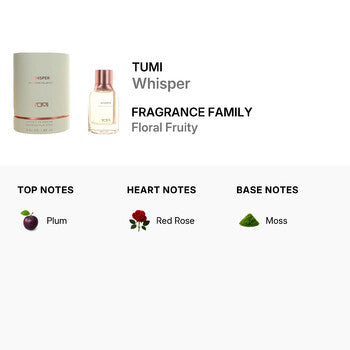 Tumi Ladies Whisper Experience Collector Extrait de Parfum Spray 2 oz Fragrances (Wholesale) - Luxurious Fragrance Available Online in Hong Kong & China