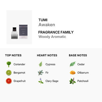 Tumi Men's Awaken EDP 1.0 oz Fragrances - Luxurious Fragrance Available Online in Hong Kong & China