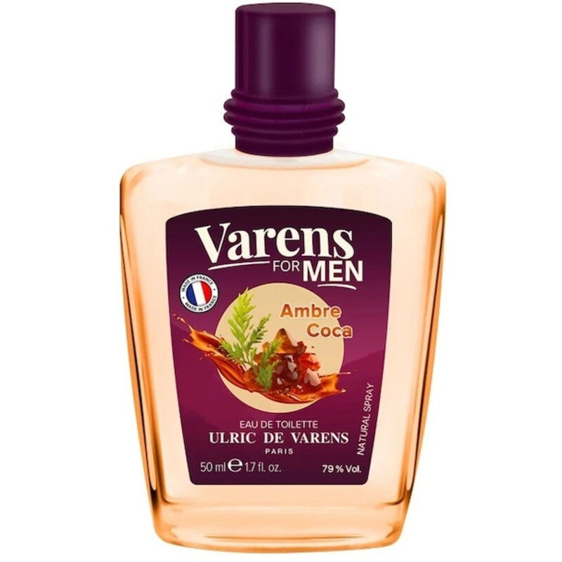 Ulric De Varens Men's Ambre Coca EDT Spray 1.7 oz Fragrances (Wholesale) - Luxurious Fragrance Available Online in Hong Kong & China