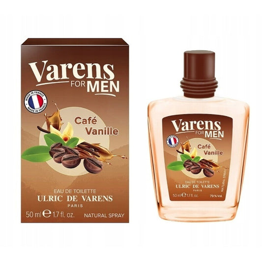 Ulric De Varens Men's Cafe Vanille EDT 1.7 oz Fragrances (Wholesale) - Luxurious Fragrance Available Online in Hong Kong & China