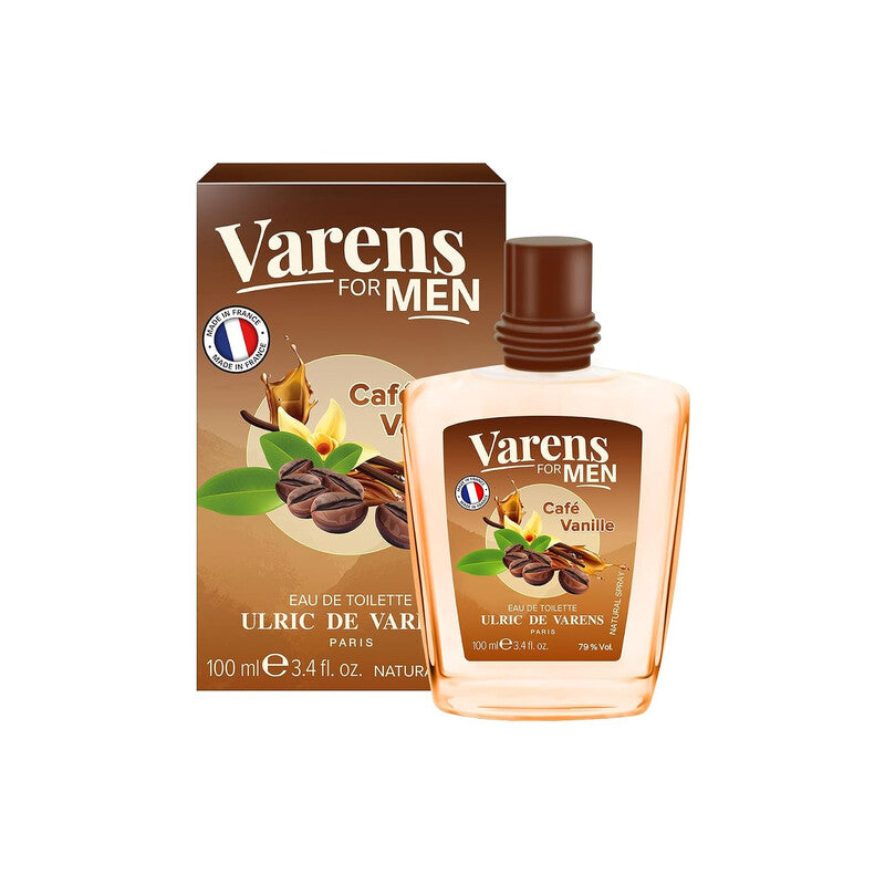 Ulric De Varens Men's Cafe Vanille EDT Spray 3.4 oz Fragrances (Wholesale) - Luxurious Fragrance Available Online in Hong Kong & China