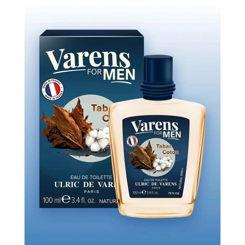 Ulric De Varens Men's Tabac Coton EDT Spray 3.4 oz Fragrances (Wholesale) - Luxurious Fragrance Available Online in Hong Kong & China
