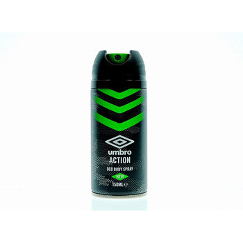 Umbro Men's UMBRO ACTION(M)5.0oz Deo Body Spray(LI FREE) Action Deodorant Spray 5 oz Bath & Body - Luxurious Fragrance Available Online in Hong Kong & China