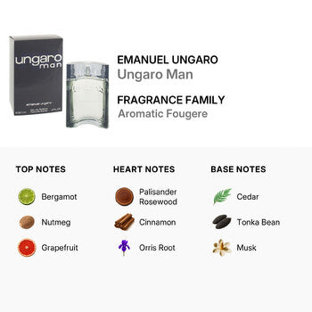Emanuel Ungaro Ungaro Man / Ungaro EDT Spray 3.0 oz (90 ml) (m) - Luxurious Fragrance Available Online in Hong Kong & China
