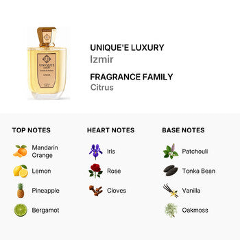 Unique'E Luxury Unisex Izmir Extrait De Parfum 3.4 oz - Luxurious Fragrance Available Online in Hong Kong & China
