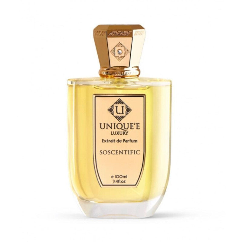 Unique'E Luxury Unisex Soscentific Extrait de Parfum Spray 3.4 oz (Tester) Fragrances - Luxurious Fragrance Available Online in Hong Kong & China