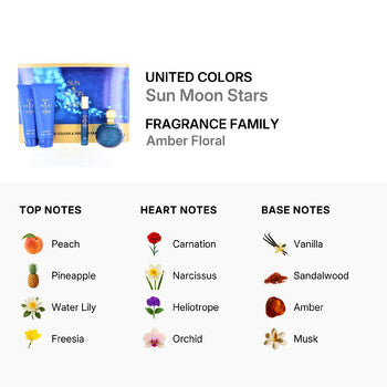 United Colors Ladies Sun Moon Stars Gift Set Fragrances (Wholesale) - Luxurious Fragrance Available Online in Hong Kong & China