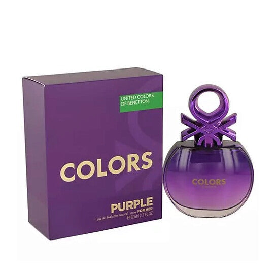 Benetton United Colors Of Benetton Ladies Purple EDT Spray 2.7 oz Fragrances (Wholesale) - Luxurious Fragrance Available Online in Hong Kong & China