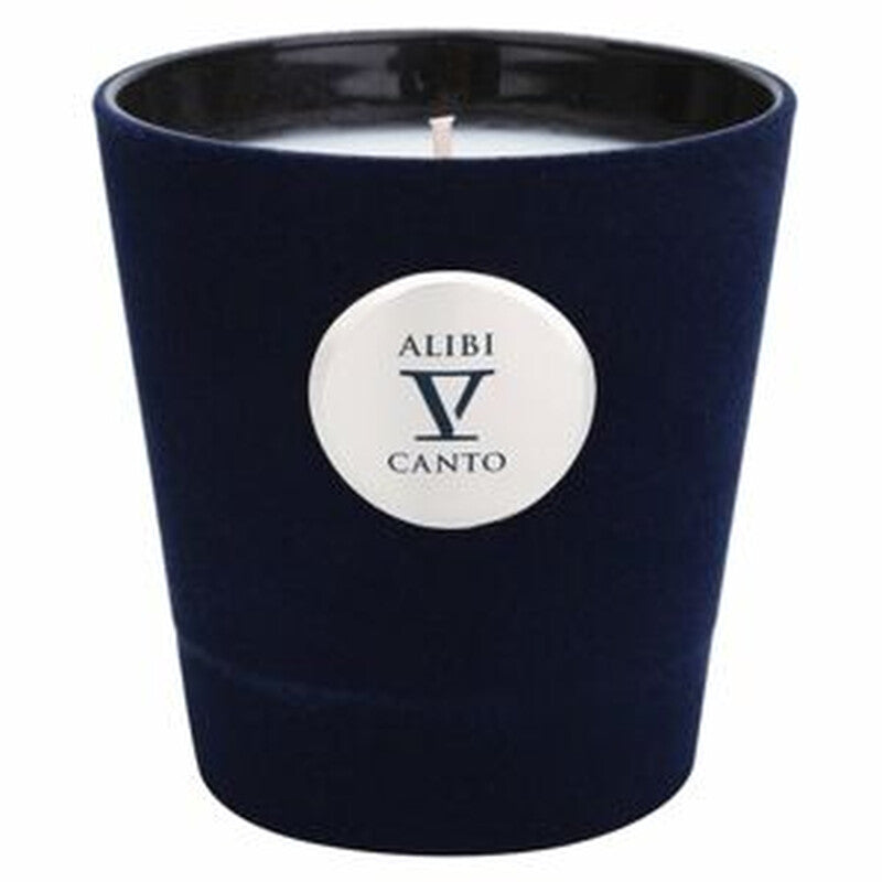 V Canto Unisex Alibi Flocked Glass 8.4 oz Scented Candle (Wholesale) - Luxurious Fragrance Available Online in Hong Kong & China