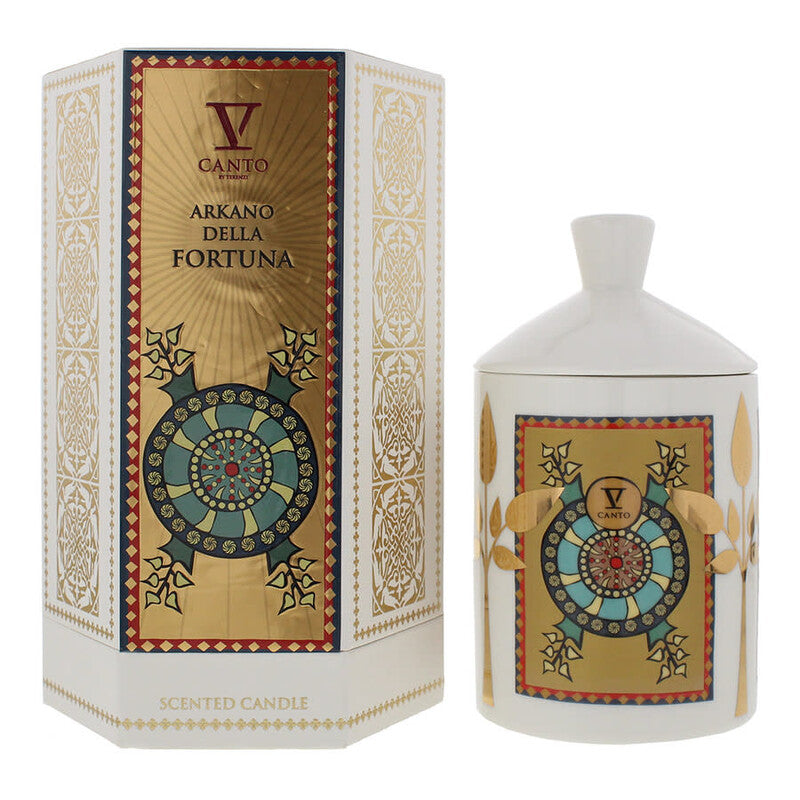V Canto Unisex Arkano Della Fortuna 11.6 oz Scented Candle - Luxurious Fragrance Available Online in Hong Kong & China