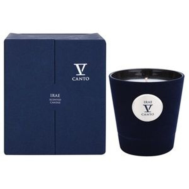 V Canto Unisex Irae Flocked Glass 8.4 oz Scented Candle - Luxurious Fragrance Available Online in Hong Kong & China