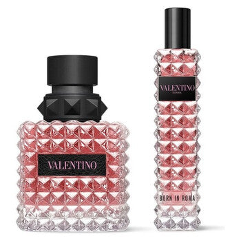 Valentino Garavani Donna Born In Roma 2 Pcs Set For Women: 1.7 Eau De Parfum Spray + 0.5 Eau De Parfum Spray - Luxurious Fragrance Available Online in Hong Kong & China