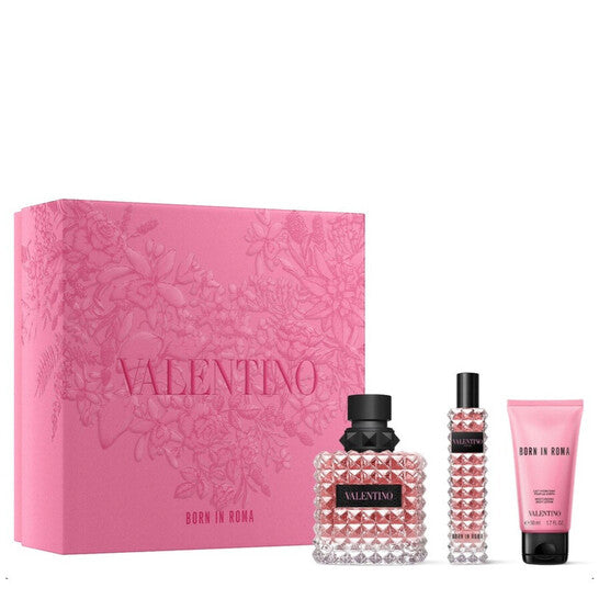 Valentino Garavani Ladies Donna Born In Roma Gift Set Fragrances (Wholesale) - Luxurious Fragrance Available Online in Hong Kong & China