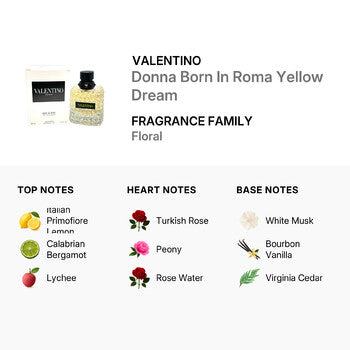 Valentino Garavani Ladies Donna Born In Roma Yellow Dream EDP 3.4 oz (Tester) Fragrances (Wholesale) - Luxurious Fragrance Available Online in Hong Kong & China