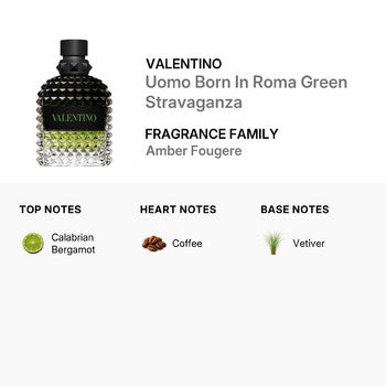 Valentino Garavani Men's Born In Roma Donna Green Stravaganza EDT Spray 3.4 oz (Tester) Fragrances (Wholesale) - Luxurious Fragrance Available Online in Hong Kong & China