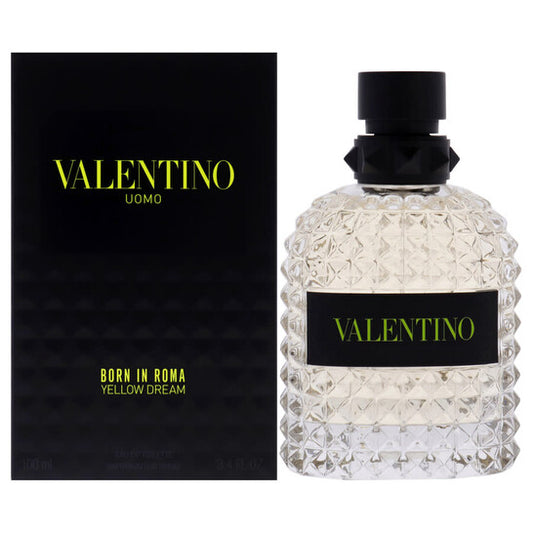 Valentino Garavani Men's Uomo Born In Roma Yellow Dream EDT Spray 3.4 oz Fragrances - Luxurious Fragrance Available Online in Hong Kong & China