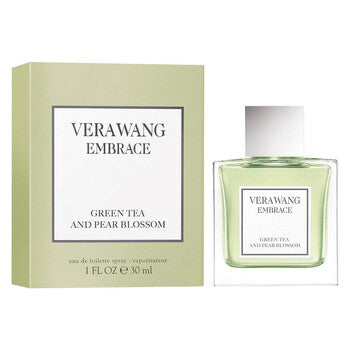 Vera Wang Ladies Embrace Green Tea And Pear Blossom EDT Spray 1.0 oz - Luxurious Fragrance Available Online in Hong Kong & China