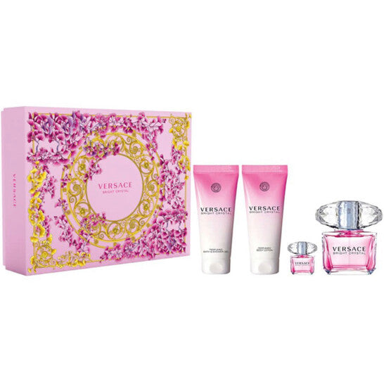 Versace Ladies Bright Crystal Gift Set Fragrances (Wholesale) - Luxurious Fragrance Available Online in Hong Kong & China