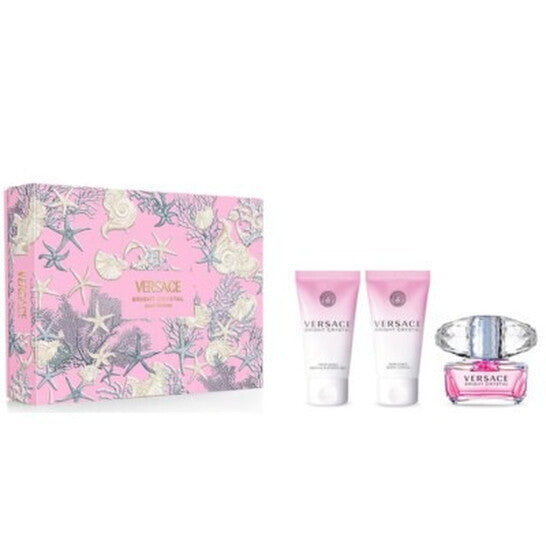Versace Ladies Bright Crystal 3pcs EDT Gift Set Fragrances (Wholesale) - Luxurious Fragrance Available Online in Hong Kong & China