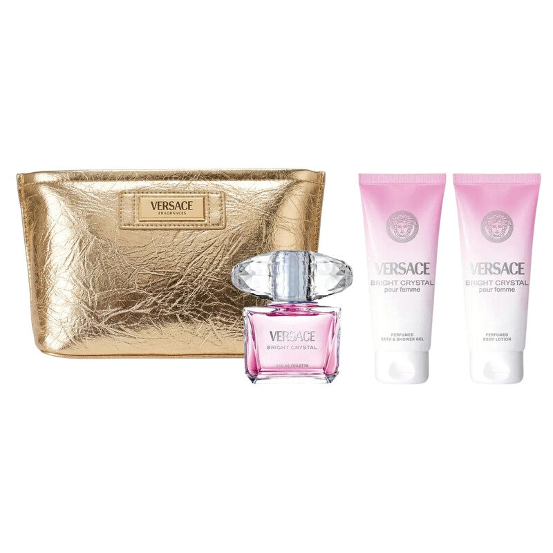 Versace Ladies Bright Crystal Gift Set Fragrances (Wholesale) - Luxurious Fragrance Available Online in Hong Kong & China