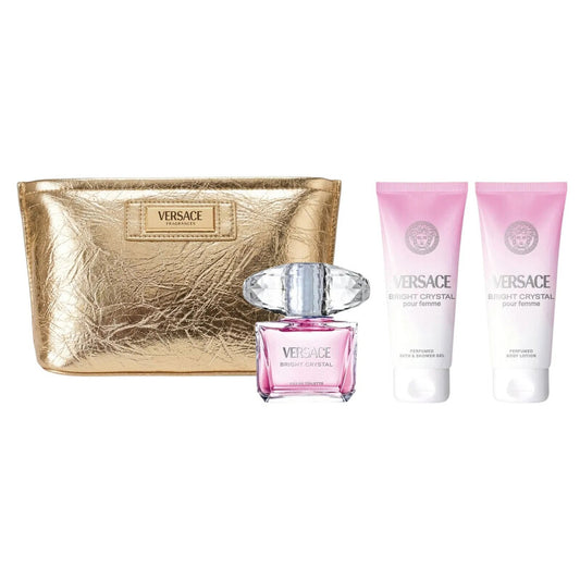 Versace Ladies Bright Crystal Gift Set Fragrances (Wholesale) - Luxurious Fragrance Available Online in Hong Kong & China