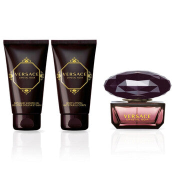 Versace Ladies Crystal Noir Gift Set Fragrances (Wholesale) - Luxurious Fragrance Available Online in Hong Kong & China