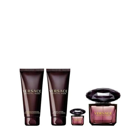 Versace Ladies Crystal Noir Gift Set Fragrances - Luxurious Fragrance Available Online in Hong Kong & China