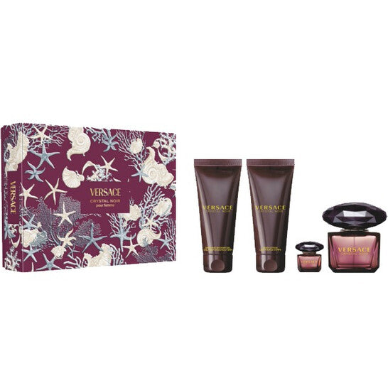 Versace Ladies Crystal Noir Gift Set - Luxurious Fragrance Available Online in Hong Kong & China