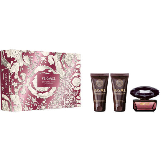 Versace Ladies Crystal Noir Gift Set Fragrances - Luxurious Fragrance Available Online in Hong Kong & China