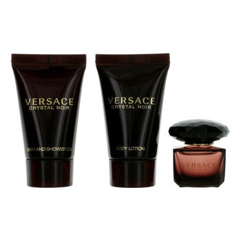 Versace Ladies Crystal Noir Gift Set Sets (Wholesale) - Luxurious Fragrance Available Online in Hong Kong & China