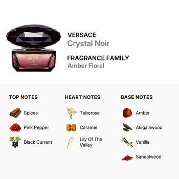 Versace Ladies Crystal Noir Parfum 1.7 oz (Wholesale) - Luxurious Fragrance Available Online in Hong Kong & China