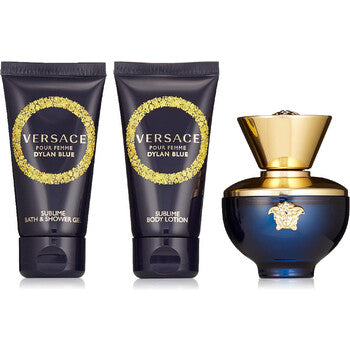 Versace Ladies Dylan Blue 3pcs EDP Gift Set Fragrances (Wholesale) - Luxurious Fragrance Available Online in Hong Kong & China