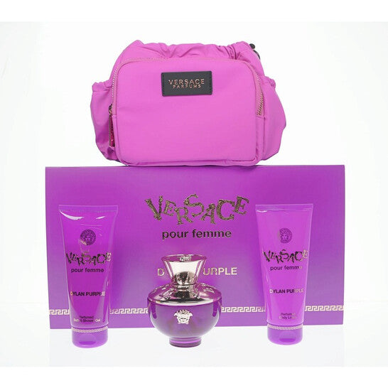 Versace Ladies Dylan Purple Gift Set Fragrances - Luxurious Fragrance Available Online in Hong Kong & China