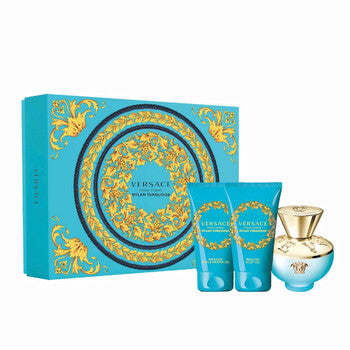 Versace Ladies Dylan Turquoise 3 Pc Gift Set - Luxurious Fragrance Available Online in Hong Kong & China