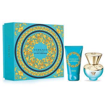Versace Ladies Dylan Turquoise Gift Set Fragrances (Wholesale) - Luxurious Fragrance Available Online in Hong Kong & China