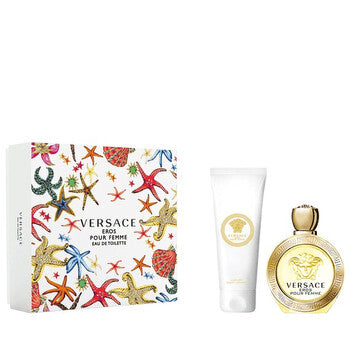 Versace Ladies Eros Pour Femme Gift Set - Luxurious Fragrance Available Online in Hong Kong & China