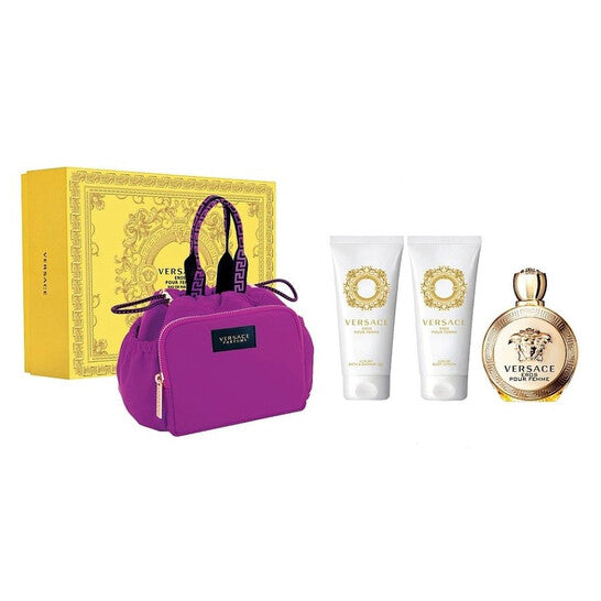 Versace Ladies Eros Pour Femme Gift Set Fragrances (Wholesale) - Luxurious Fragrance Available Online in Hong Kong & China