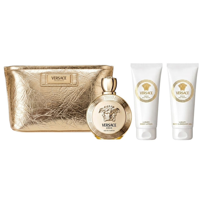 Versace Ladies Eros Pour Femme Gift Set Fragrances - Luxurious Fragrance Available Online in Hong Kong & China