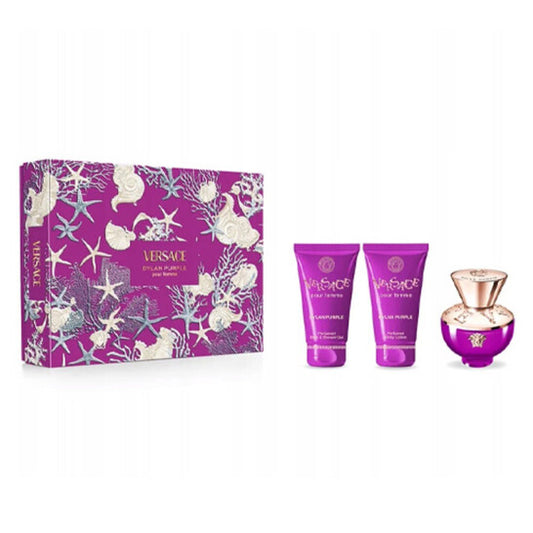 Versace Ladies Pour Femme Dylan Purple Gift Set - Luxurious Fragrance Available Online in Hong Kong & China